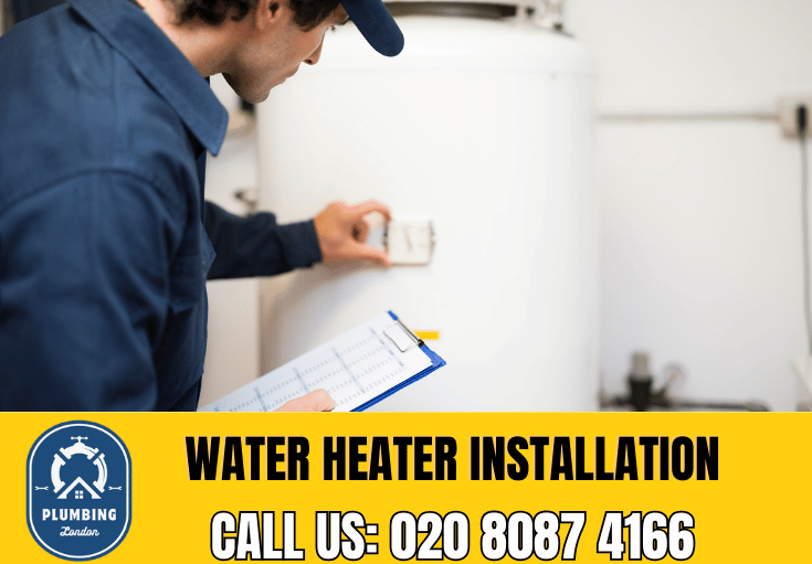 water heater installation Roehampton